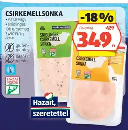 ALDI Csirkemellsonka ajánlat