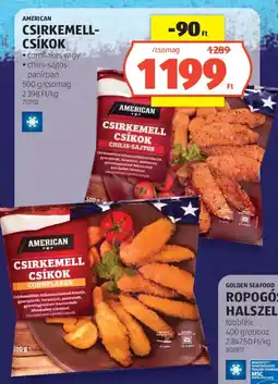ALDI American csirkemell-csíkok ajánlat