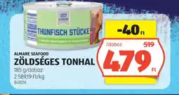 ALDI Almare Seafood zöldséges tonhal ajánlat