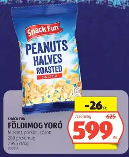 ALDI Snack Fun földimogyoró ajánlat