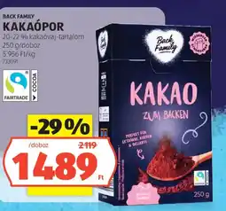 ALDI Back Family kakaópor ajánlat