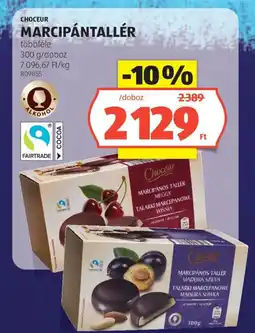 ALDI Choceur marcipántallér ajánlat