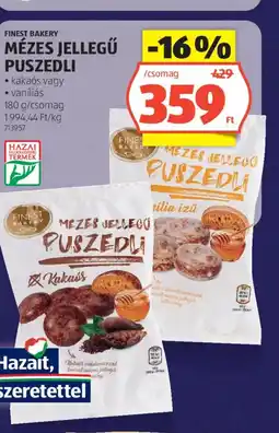 ALDI Mézes jellegű puszedli ajánlat