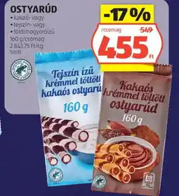 ALDI Ostyarúd ajánlat