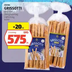 ALDI Cucina Grissotti ajánlat