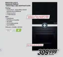 MediaMarkt Bosch indukciós főzőlap és beépíthető sütő ajánlat
