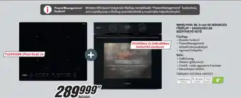 Whirlpool indukciós főzőlap és beépíthető sütő