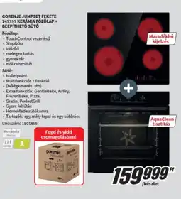 MediaMarkt Gorenje kerámia főzőlap és beépíthető sütő ajánlat