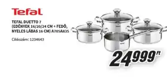 Tefal Duetto 7 edénykészlet
