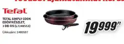 MediaMarkt Tefal Simply Cook edénykészlet ajánlat