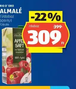 ALDI Rio D'oro almalé ajánlat