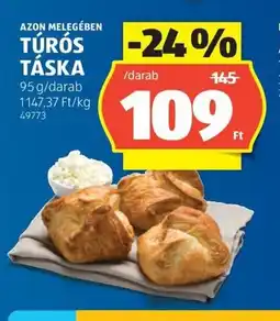 ALDI Túrós táska ajánlat