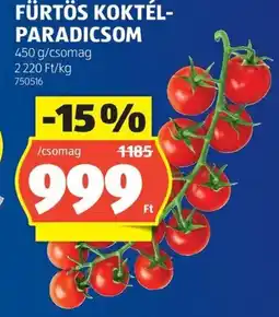 ALDI Fürtös koktélparadicsom ajánlat