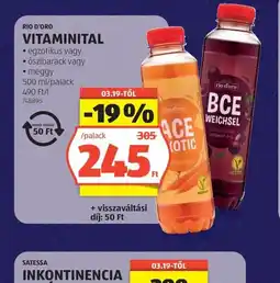 ALDI Rio D'oro vitaminital ajánlat