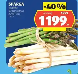 ALDI Spárga ajánlat