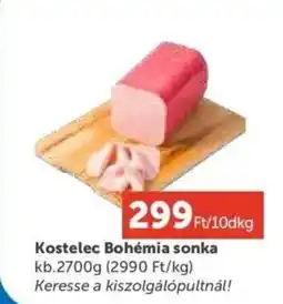 PRIVÁT Kostelec Bohémia sonka ajánlat