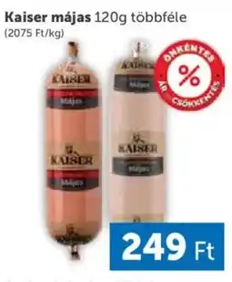 PRIVÁT Kaiser májas ajánlat