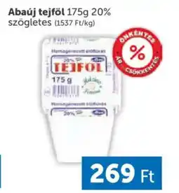 PRIVÁT Abaúj tejföl ajánlat