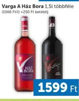 PRIVÁT Varga A Ház Bora ajánlat
