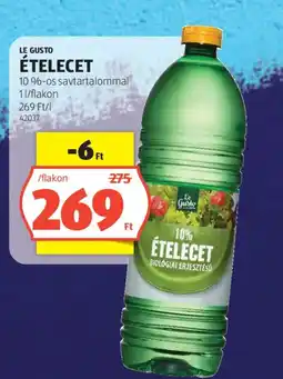 ALDI Le Gusto ételecet ajánlat