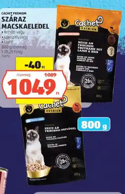 ALDI Cachet Premium száraz macskaeledel ajánlat