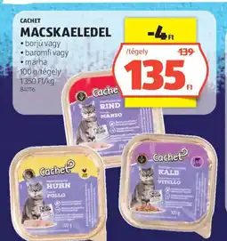 ALDI Cachet macskaeledel ajánlat
