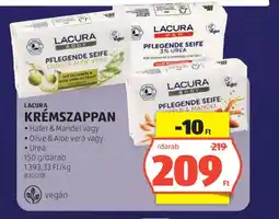 ALDI Lacura krémszappan ajánlat