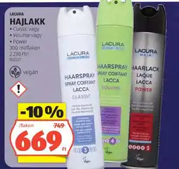 ALDI Lacura hajlakk ajánlat