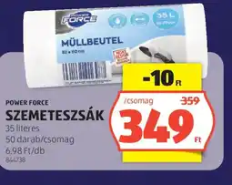 ALDI Power Force szemeteszsák ajánlat