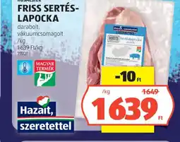 ALDI Húsmester friss sertéslapocka ajánlat