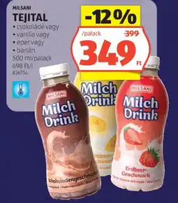 ALDI Milsani tejital ajánlat