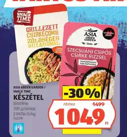 ALDI Asia Green Garden / Snack Time készétel ajánlat
