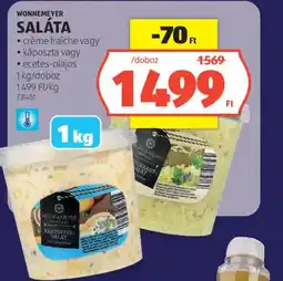 ALDI Wonnemeyer saláta ajánlat