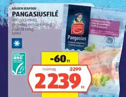 ALDI Golden Seafood pangasiusfilé ajánlat