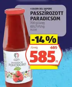 ALDI I Colori Del Sapore passzírozott paradicsom ajánlat