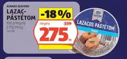 ALDI Almare Seafood lazac-pástétom ajánlat