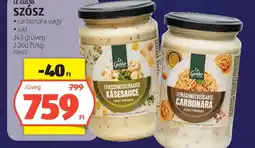 ALDI Le Gusto szósz ajánlat