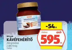 ALDI Milsani kávéfehérítő ajánlat