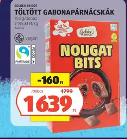 ALDI Golden Bridge töltött gabonapárnácskák ajánlat