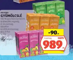 ALDI Rio D'oro gyümölcslé ajánlat