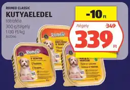 ALDI Romeo Classic kutyaeledel ajánlat