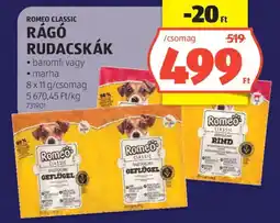 ALDI Romeo Classic rágó rudacskák ajánlat