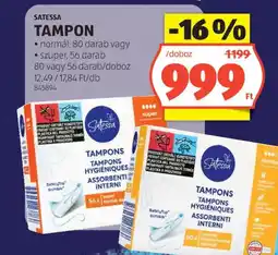 ALDI Satessa tampon ajánlat