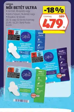 ALDI Satessa Női betét ultra ajánlat