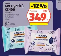 ALDI Lacura arctisztító kendő ajánlat