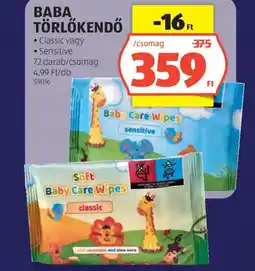 ALDI Baba törlőkendő ajánlat