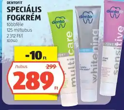 ALDI Dentofit speciális fogkrém ajánlat