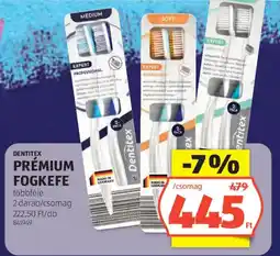 ALDI Dentitex prémium fogkefe ajánlat