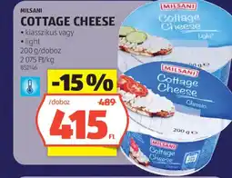 ALDI Milsani Cottage Cheese ajánlat