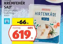 ALDI Milsani Krémfehér sajt ajánlat